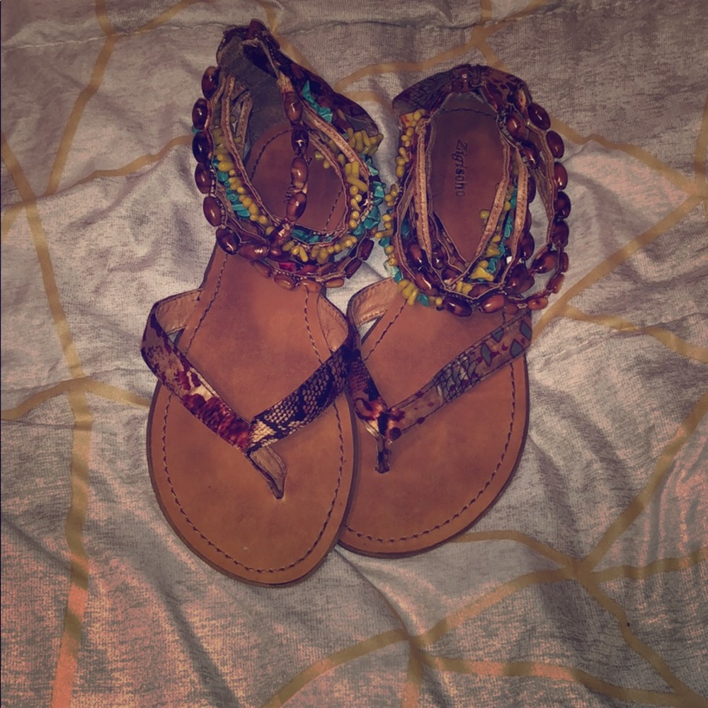 Beaded Sandals